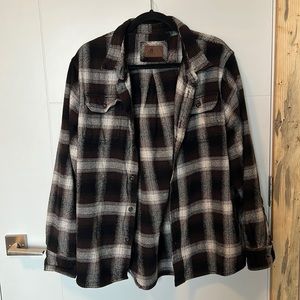 Large Orvis Heavy Flannel Jacket